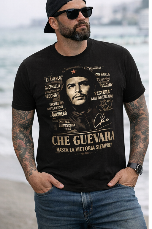 Ανδρικό T-Shirt Che Guevara – Vintage Σχέδιο | GiftNest