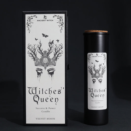Ancient Witch Ritual Candle Witches’ Queen | Κερί Δύναμης & Επιτυχίας