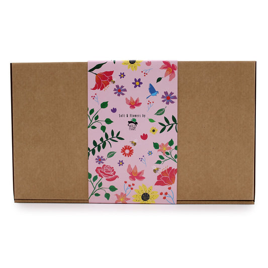 Wild Hare Σετ Άλατα Μπάνιου & Λουλούδια - Πάθος