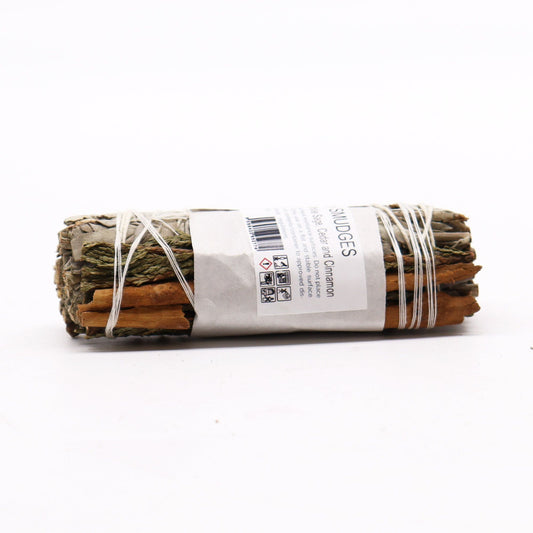 Smudge Stick White Sage Cedar & Cinnamon – Καθαρισμός & Προστασία | Smudging