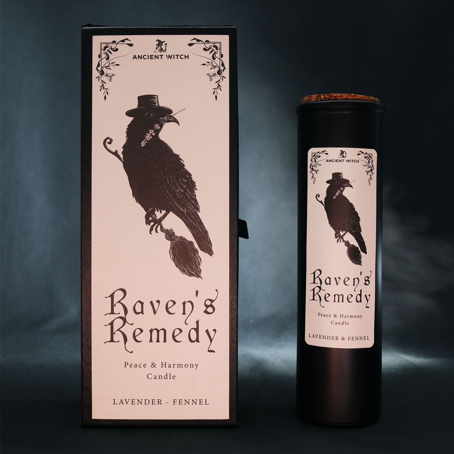 Ancient Witch Ritual Candle Raven’s Remedy | Κερί Ειρήνης & Θεραπείας