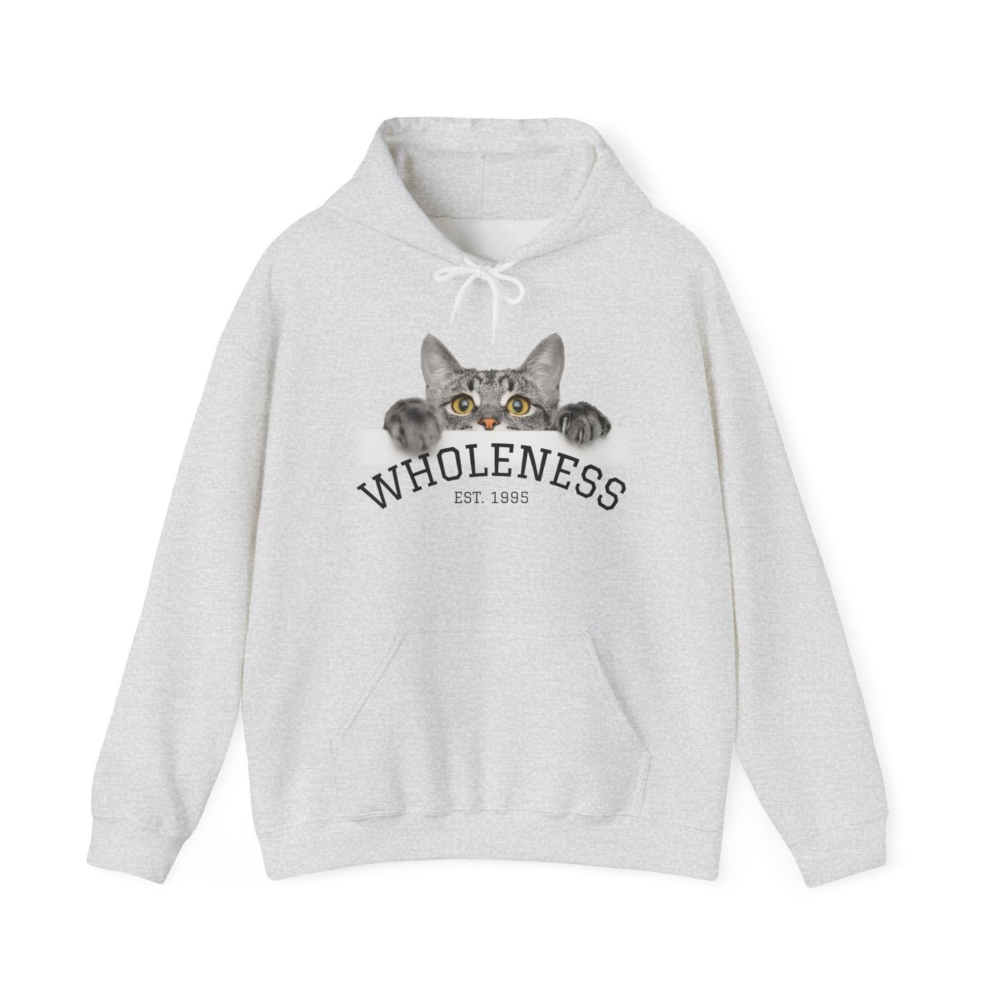 Wholeness Cat Hoodie – Cozy Φούτερ για Cat Lovers | Δώρο Άνεσης & Θετικής Διάθεσης
