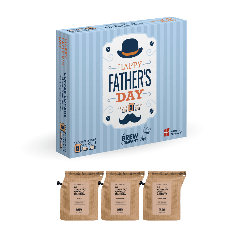 Σετ Δώρου Καφέ για Μπαμπά – Father’s Day 3 Coffeebrewer Gift Box
