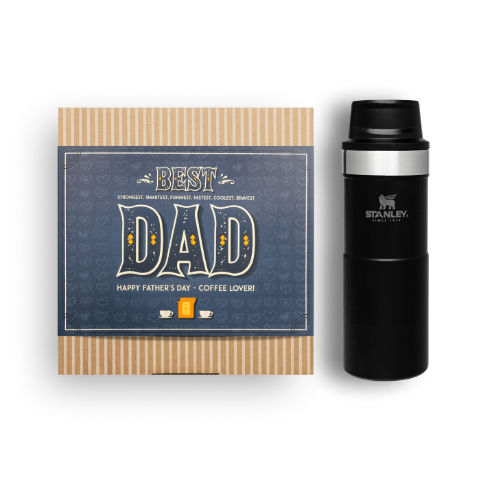 Σετ Δώρου Father’s Day – Specialty Καφές από Όλο τον Κόσμο & Θερμός Stanle