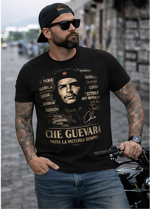 Ανδρικό T-Shirt Che Guevara – Vintage Σχέδιο | GiftNest