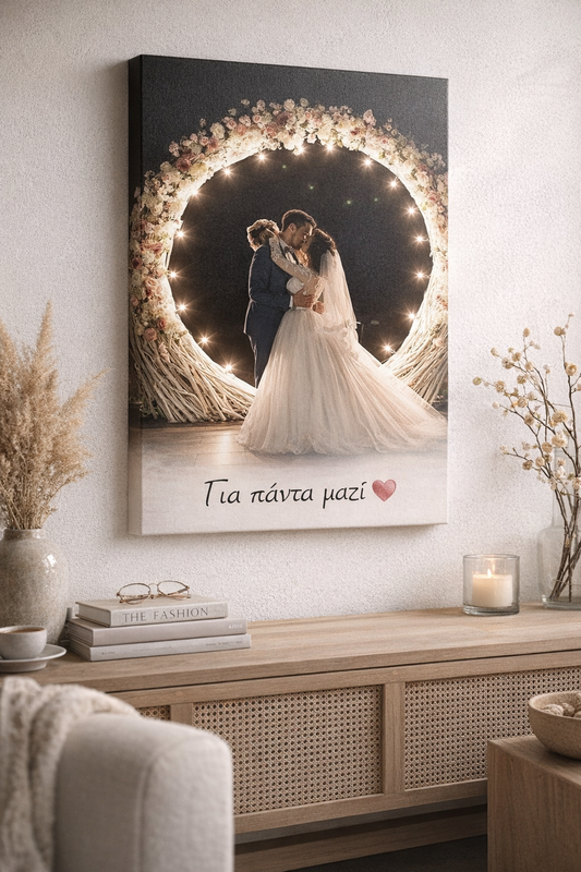 Οι Στιγμές σας σε Καμβά 💖 | Προσωποποιημένο Δώρο
