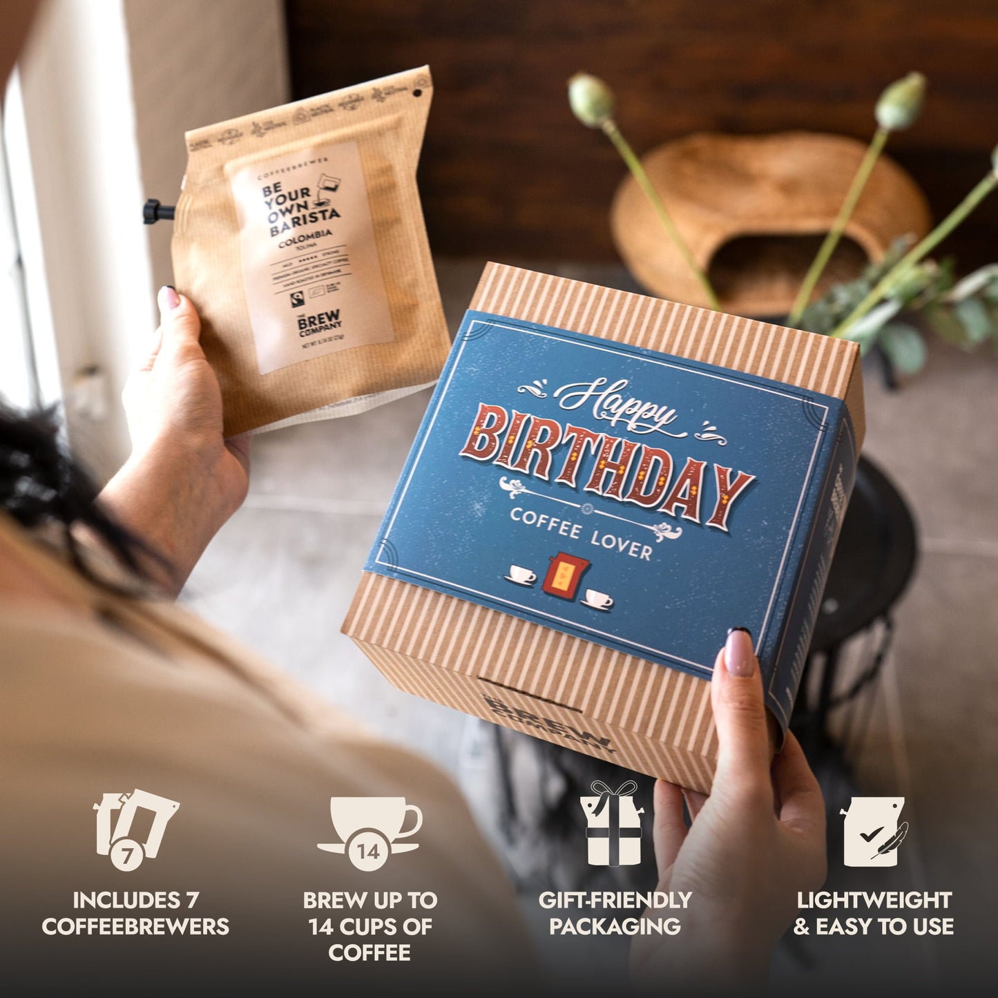 Σετ Δώρου Γενεθλίων – Happy Birthday Specialty Coffee Gift Box