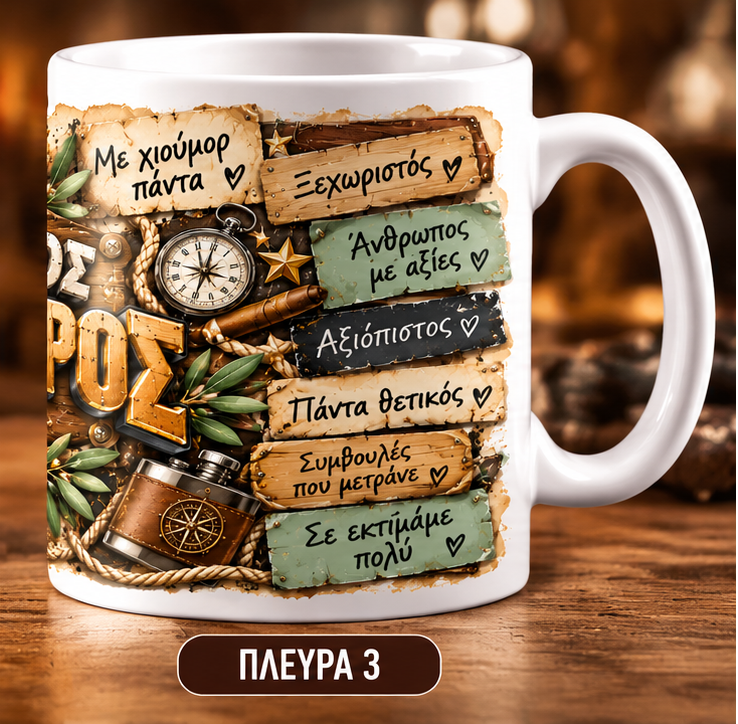 Κούπα “Καλύτερος Κουμπάρος” 11oz – Πρωτότυπο Δώρο για Κουμπάρο | GiftNest