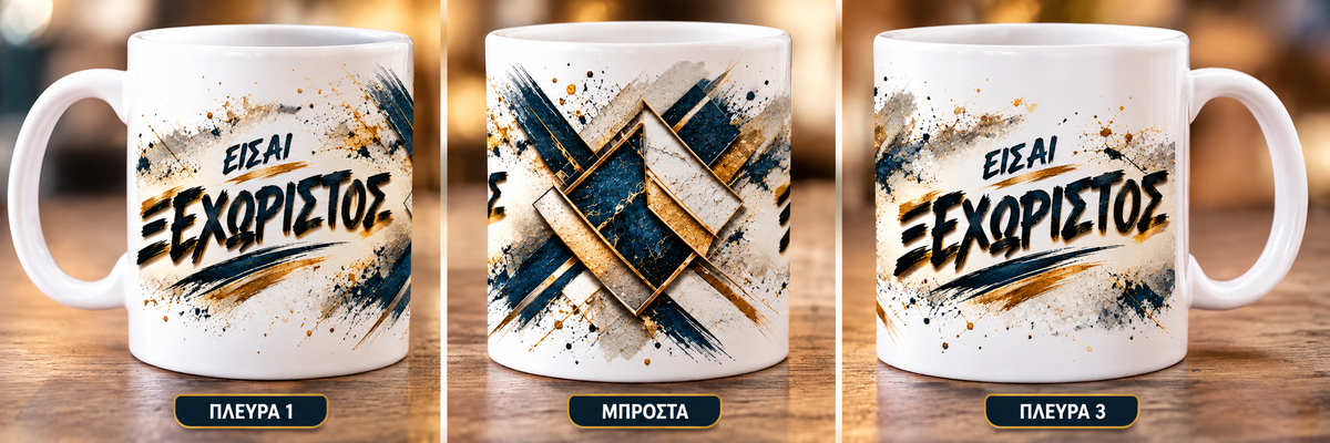 Ανδρική Κούπα 11oz «Είσαι Ξεχωριστός» | Μοναδικό Δώρο για Άντρα