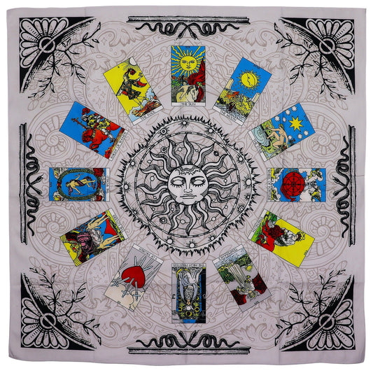 Tarot Reading Cloth Tree of Life | Πανί Ταρώ Δέντρο της Ζωής 75×75