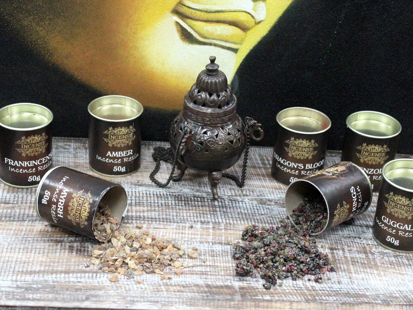 Three Kings Resin 50g | Ρητίνη Θυμιάματος για Τελετουργική Καύση