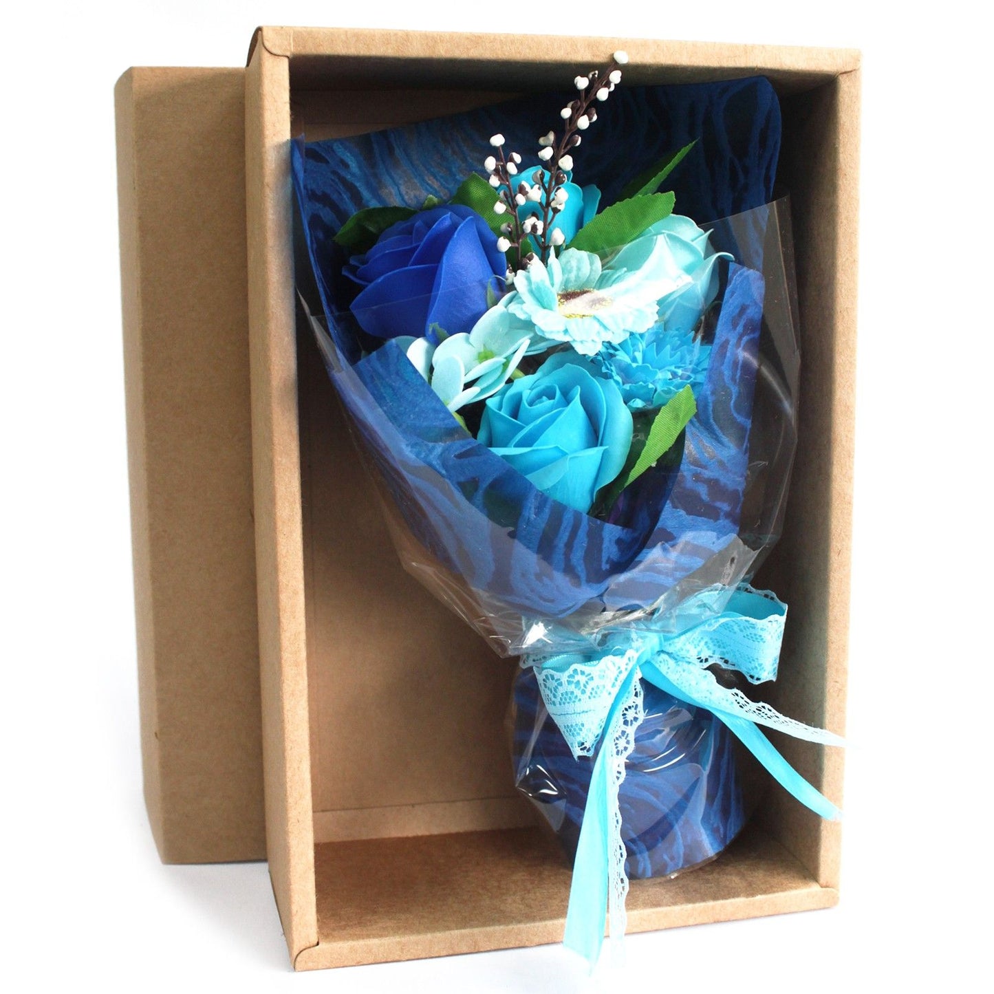 Μπουκέτο Soap Flowers Μπλε - Special