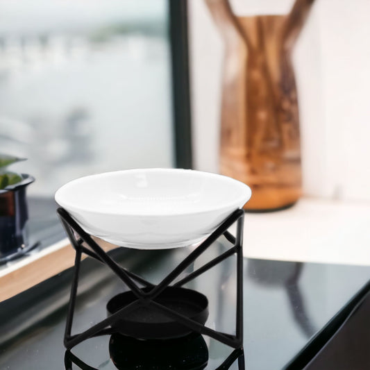 Καυστήρας Αρωμάτων Ceramic & Metal Hex Stand