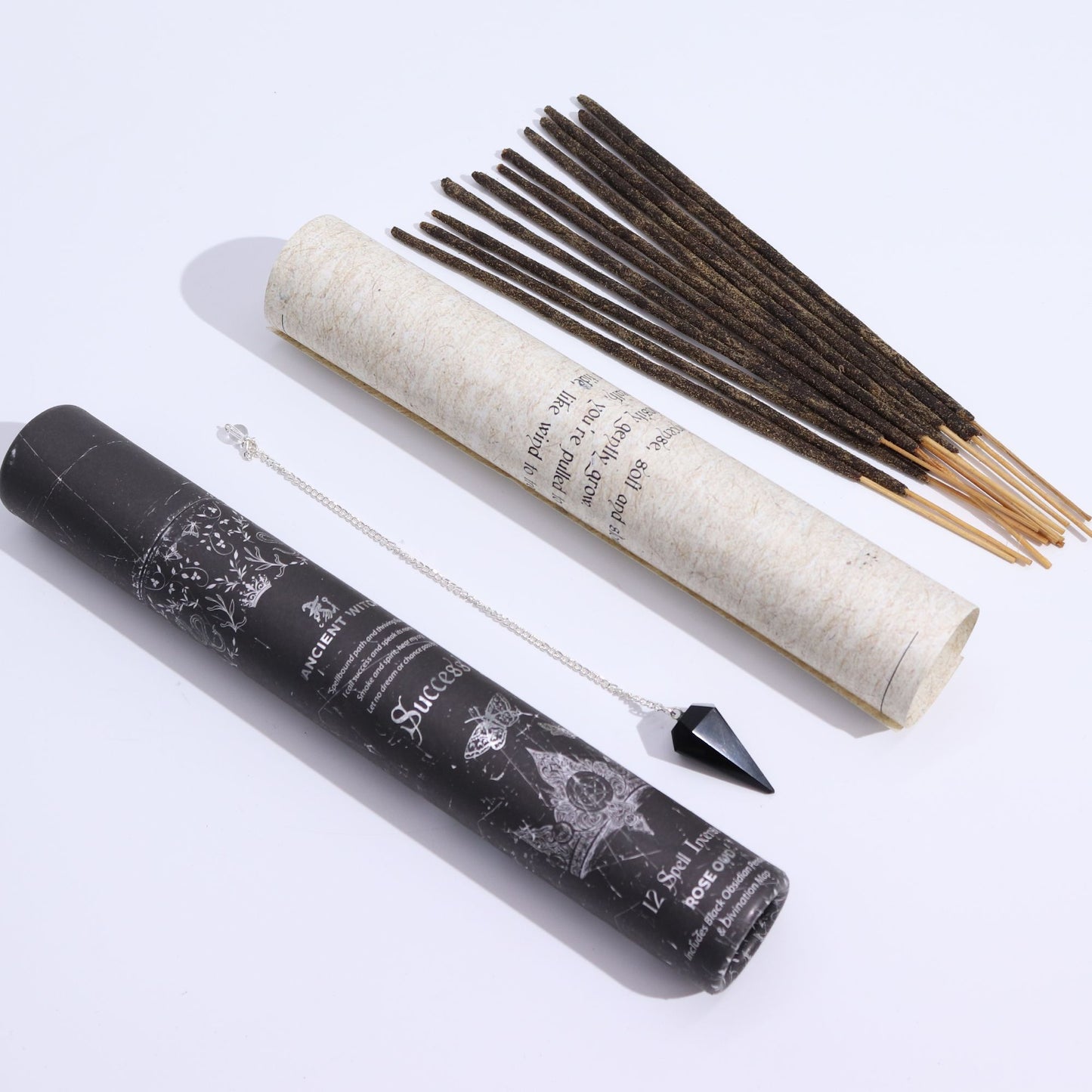 Ancient Witch Spell Incense Success | Θυμίαμα Επιτυχίας με Μαύρο Οψιδιανό