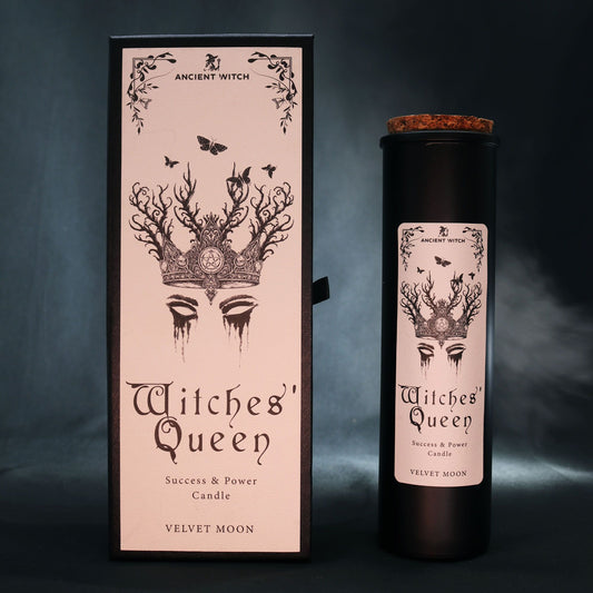 Ancient Witch Ritual Candle Witches’ Queen | Κερί Δύναμης & Επιτυχίας