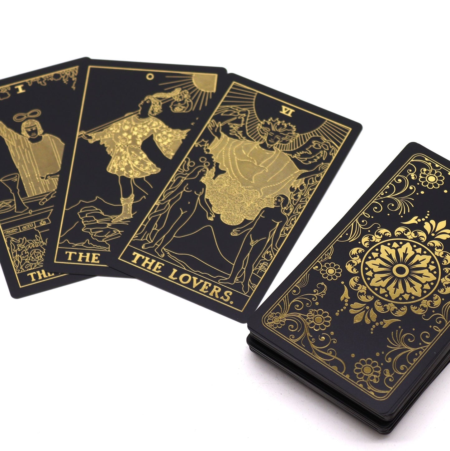 Σετ Ταρώ Gold Foil με Βιβλίο | Πολυτελές Tarot Δώρου & Πνευματικής Αναζήτηση
