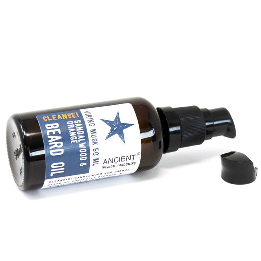 Πολυτελές Έλαιο Γενειάδας Viking Musk 50ml
