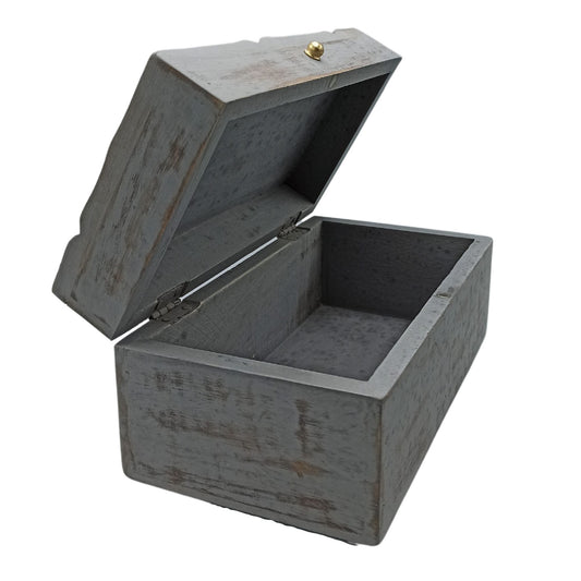 Vintage Deco - Πολυχρηστικό Κουτί - 22x12x10εκ. - Γκρι Αστέρι