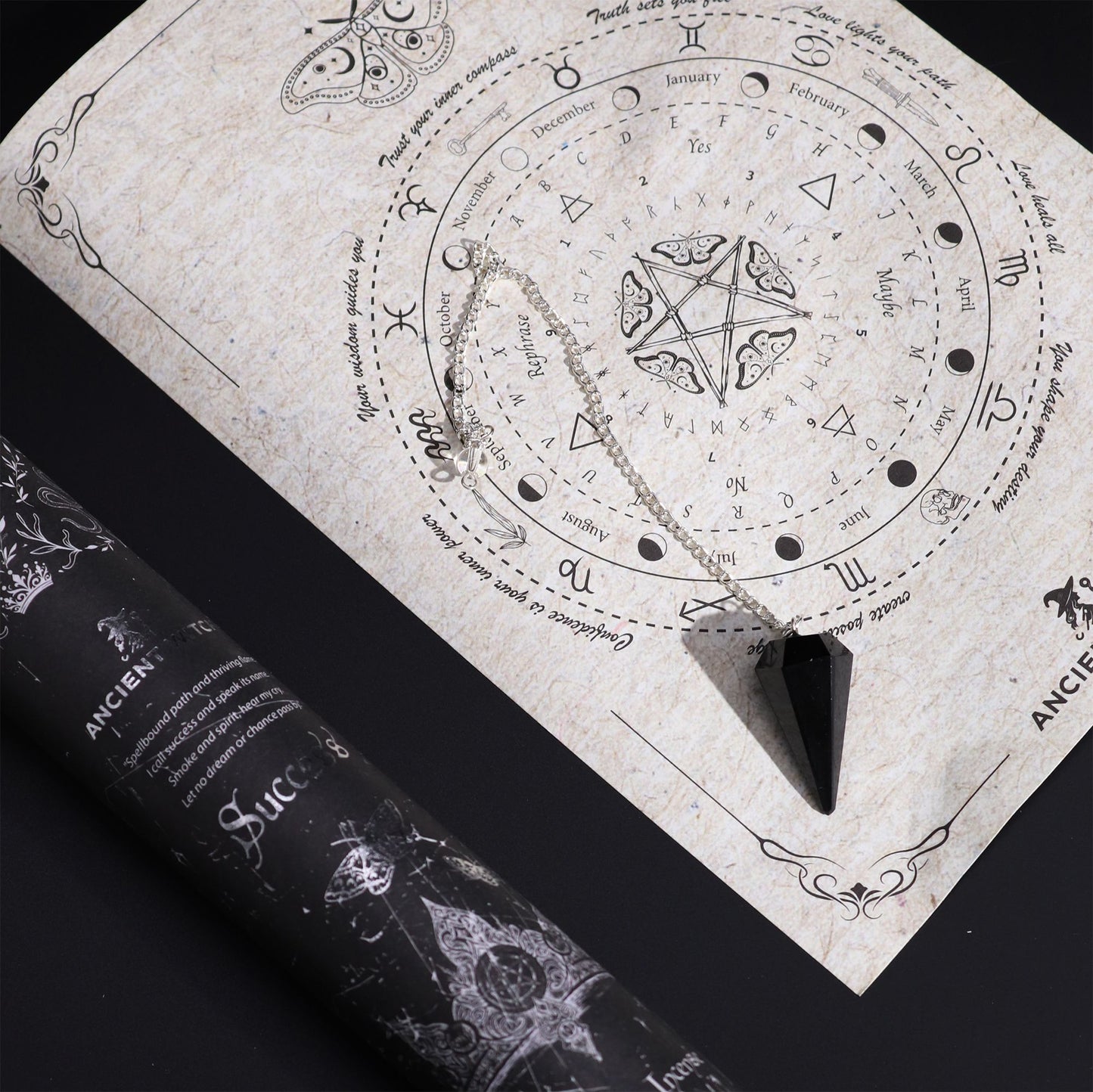 Ancient Witch Spell Incense Success | Θυμίαμα Επιτυχίας με Μαύρο Οψιδιανό
