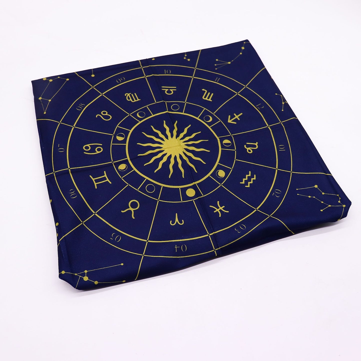 Tarot Reading Cloth Zodiac | Πανί Ταρώ Ζωδιακός Κύκλος 75×75
