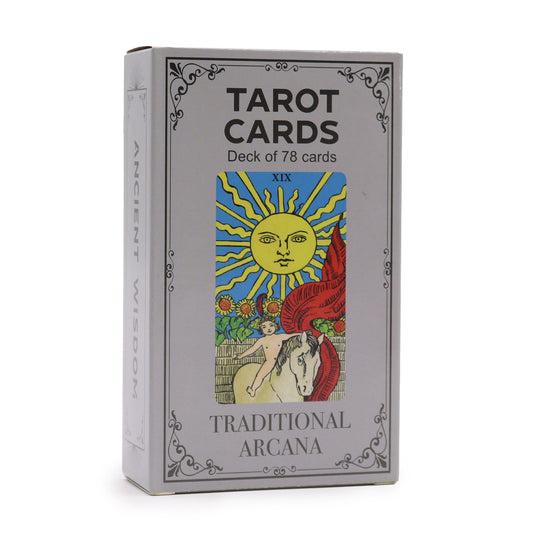 Κάρτες Ταρώ Traditional Arcana με Βιβλίο | Κλασικό Tarot για Αναγνώσεις & Μελέτη