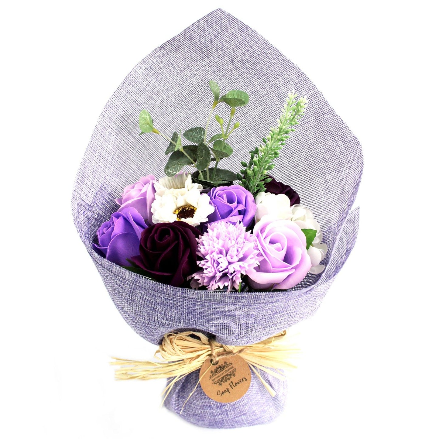 Μπουκέτο Soap Flowers - Μωβ