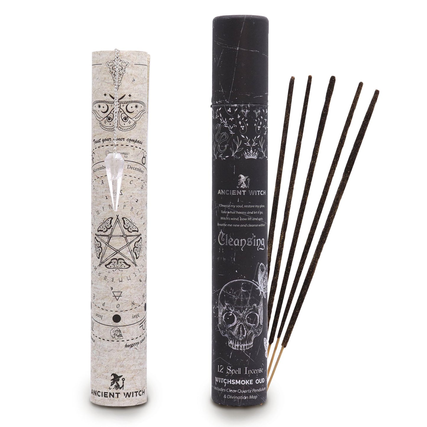Ancient Witch Spell Incense Cleansing | Θυμίαμα Καθαρισμού με Κρύσταλλο Χαλαζία