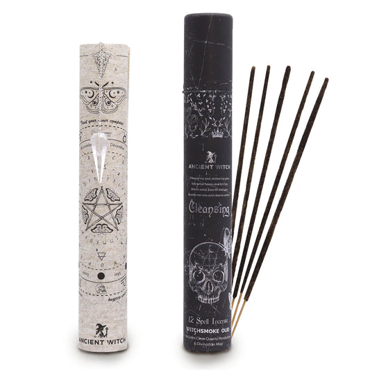 Ancient Witch Spell Incense Cleansing | Θυμίαμα Καθαρισμού με Κρύσταλλο Χαλαζία