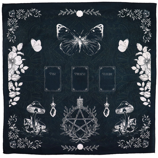 Tarot Reading Cloth Ancient Witch | Πανί Ταρώ Witchcraft 75×75
