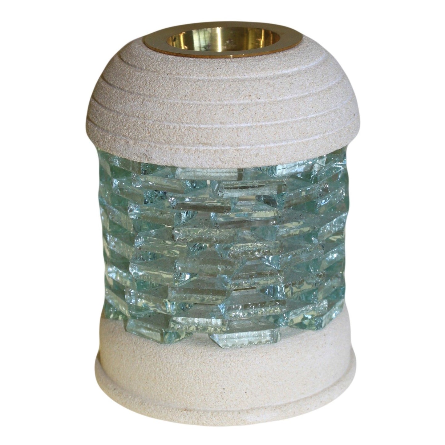 Καυστήρας Αρωμάτων από Πέτρα - Round Glass Brick