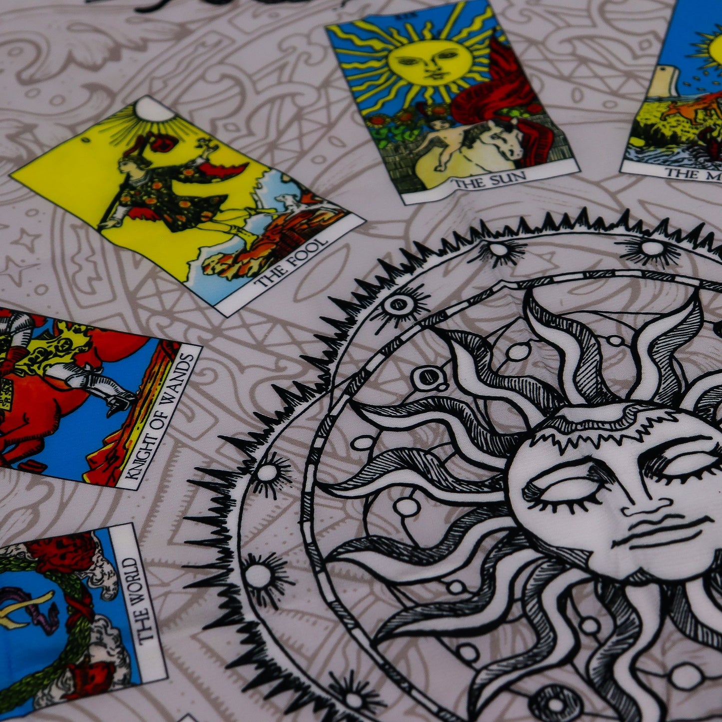 Tarot Reading Cloth Tree of Life | Πανί Ταρώ Δέντρο της Ζωής 75×75
