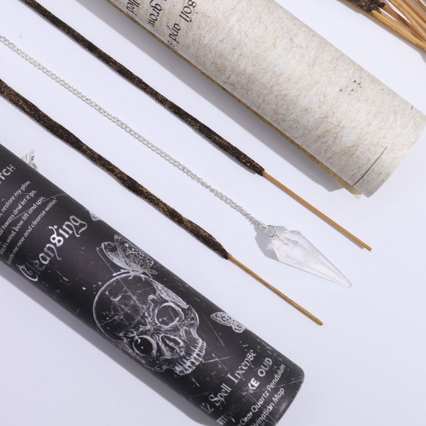 Ancient Witch Spell Incense Cleansing | Θυμίαμα Καθαρισμού με Κρύσταλλο Χαλαζία