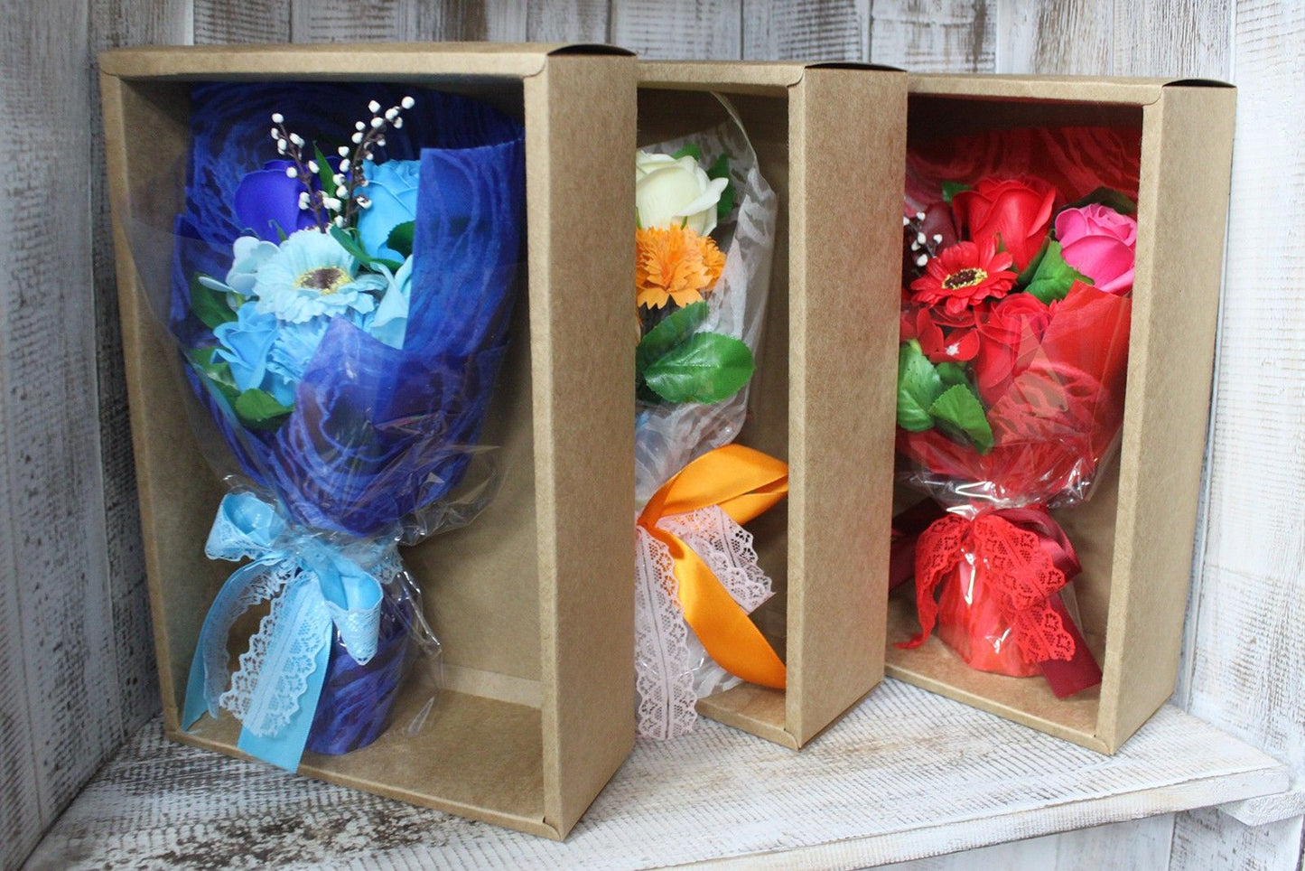 Μπουκέτο Soap Flowers Κόκκινο - Special