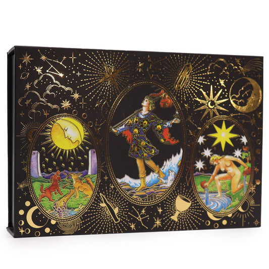 Gold Foil Tarot Let the Magic Begin | Πολυτελές Σετ Ταρώ Δώρου & Τελετουργίας