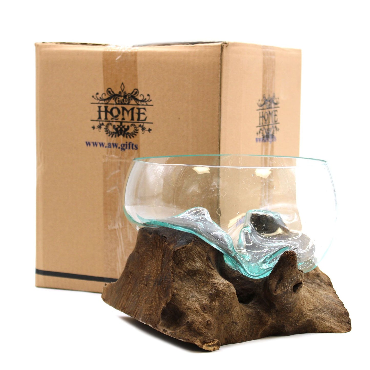 Μπόλ Molten Glass on Wood - Open