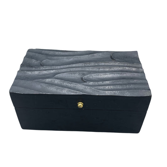 Vintage Deco Multi-Purpose Box - Black Swirls