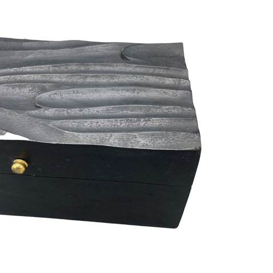 Vintage Deco Multi-Purpose Box - Black Swirls
