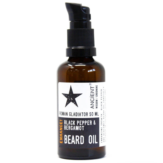 Πολυτελές Έλαιο Γενειάδας Roman Gladiator 50ml