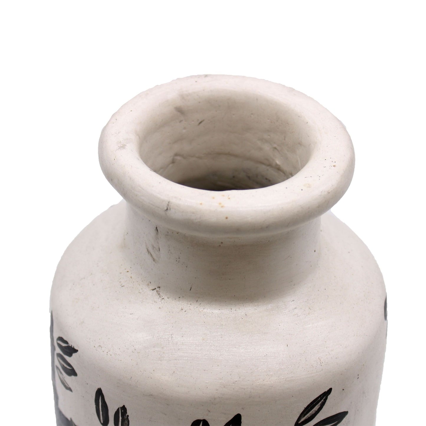 Βάζο Τερακότας - Bamboo Motif Straight Vase - Natural