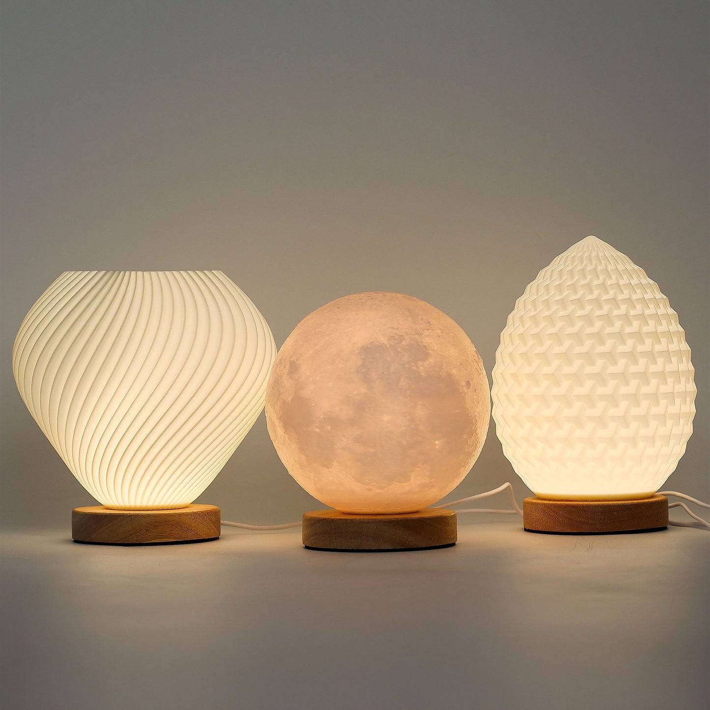 New Wave Lamp – Shell Twisted
