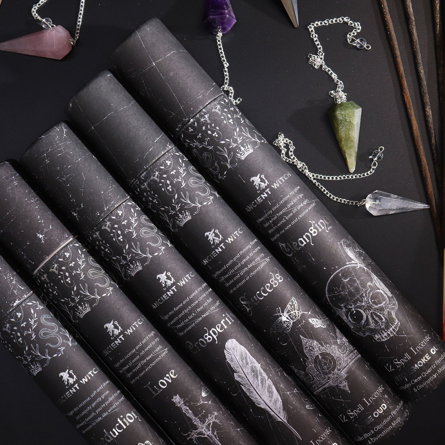 Ancient Witch Spell Incense Prosperity | Θυμίαμα Αφθονίας με Αβεντουρίνη