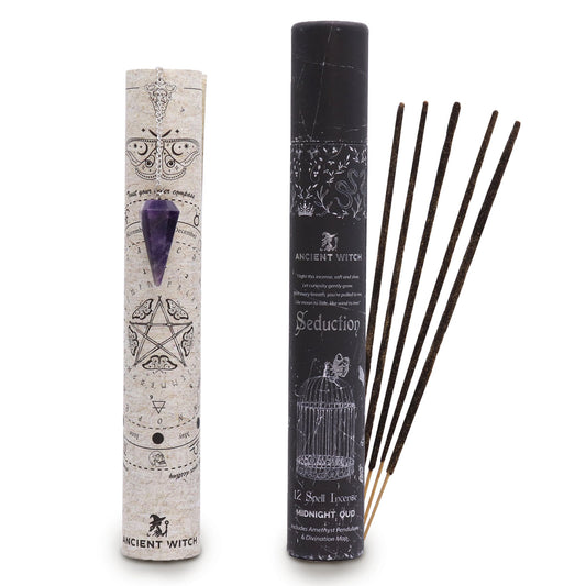 Ancient Witch Spell Incense Seduction | Θυμίαμα Έλξης με Αμέθυστο