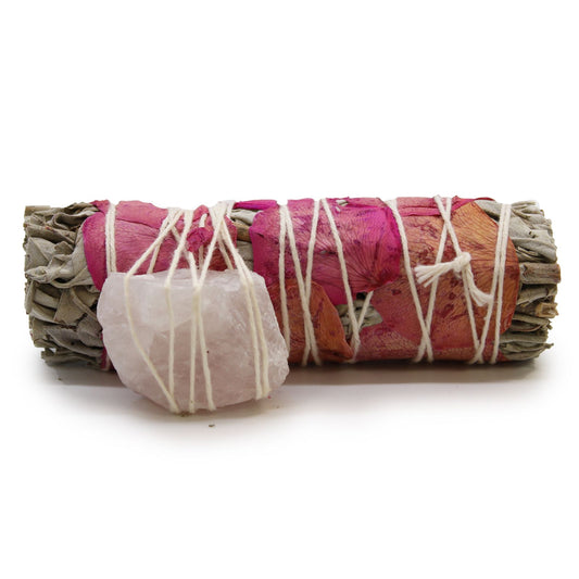 Smudge Stick Love Spirit Sage 10cm – Αγάπη & Συναισθηματική Ισορροπία