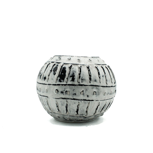 Γλάστρα Κεραμική Greek Bubble - Cream 10cm