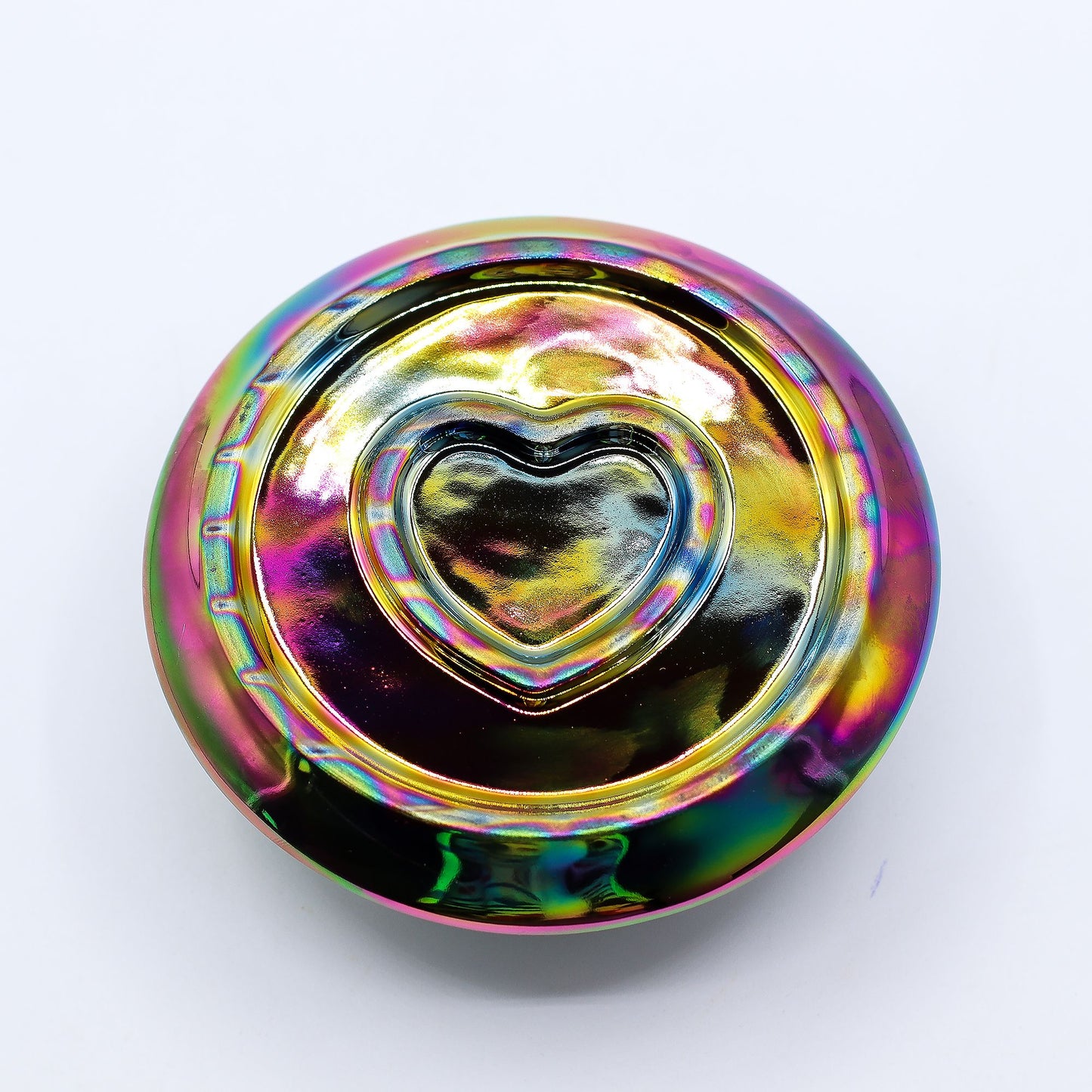 Βάση Palo Santo & Smudge Metallic Rainbow | Κεραμική Μαντάλα