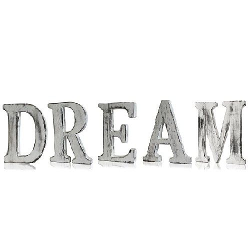 Διακοσμητικά Γράμματα Shabby Chic - DREAM (5 τεμ.)