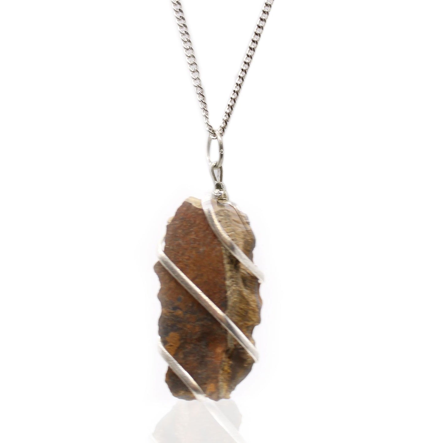 Κολιέ με Φυσικό Tiger Eye (Raw) – Πέτρα Δύναμης